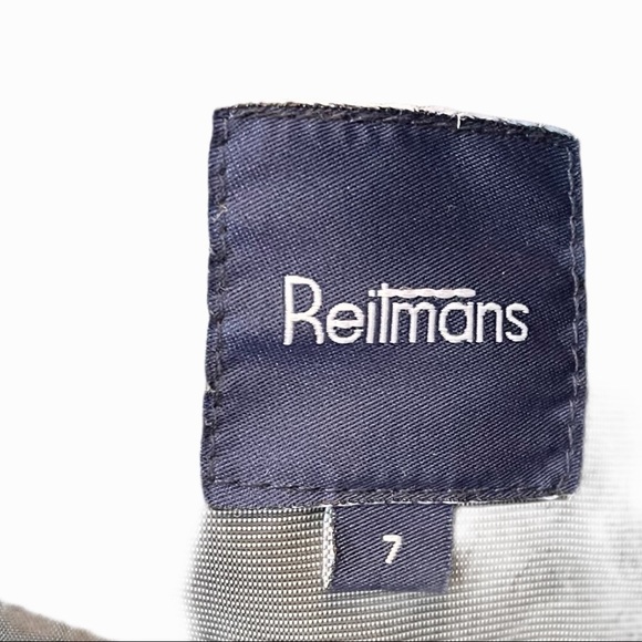 Reitmans grey belted spring fall  dressy jacket - Picture 9 of 10
